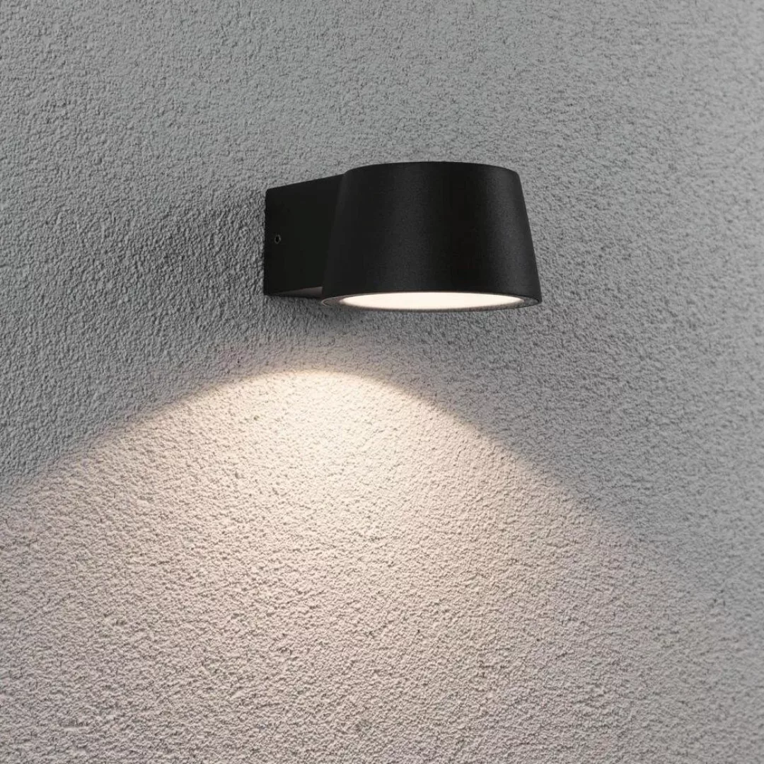 Paulmann LED Außen-Wandleuchte »Outdoor 230V Capea Aluminium anthrazit inse günstig online kaufen