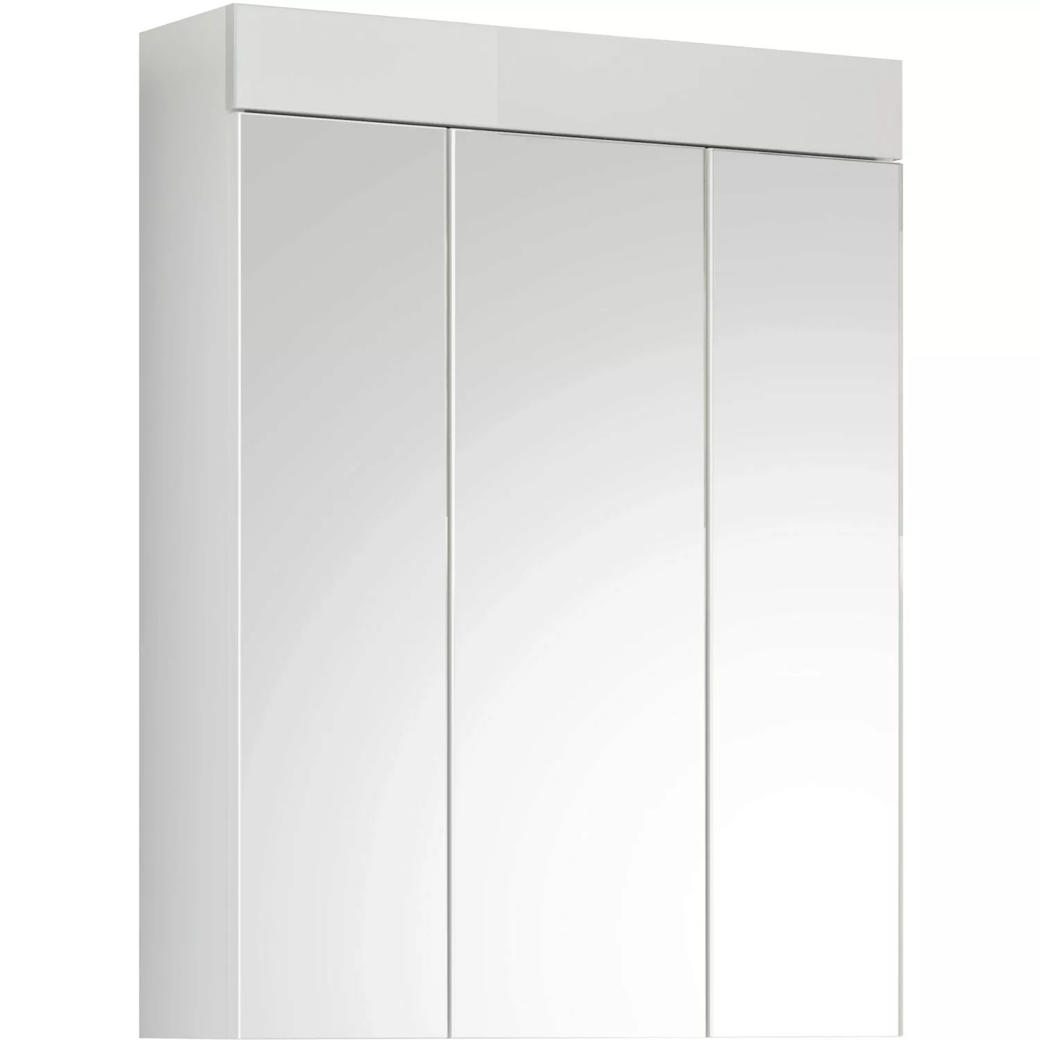 xonox.home Badezimmerspiegelschrank Snow (Badschrank 60x79 cm, 3-türig) wei günstig online kaufen