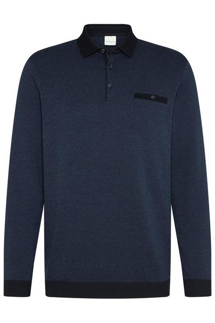 bugatti Sweatshirt HERREN POLO 1/1 ARM, marine günstig online kaufen