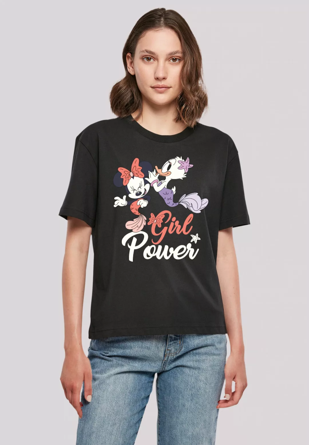 F4NT4STIC T-Shirt "Disney Minnie Maus & Daisy Girl Power" günstig online kaufen