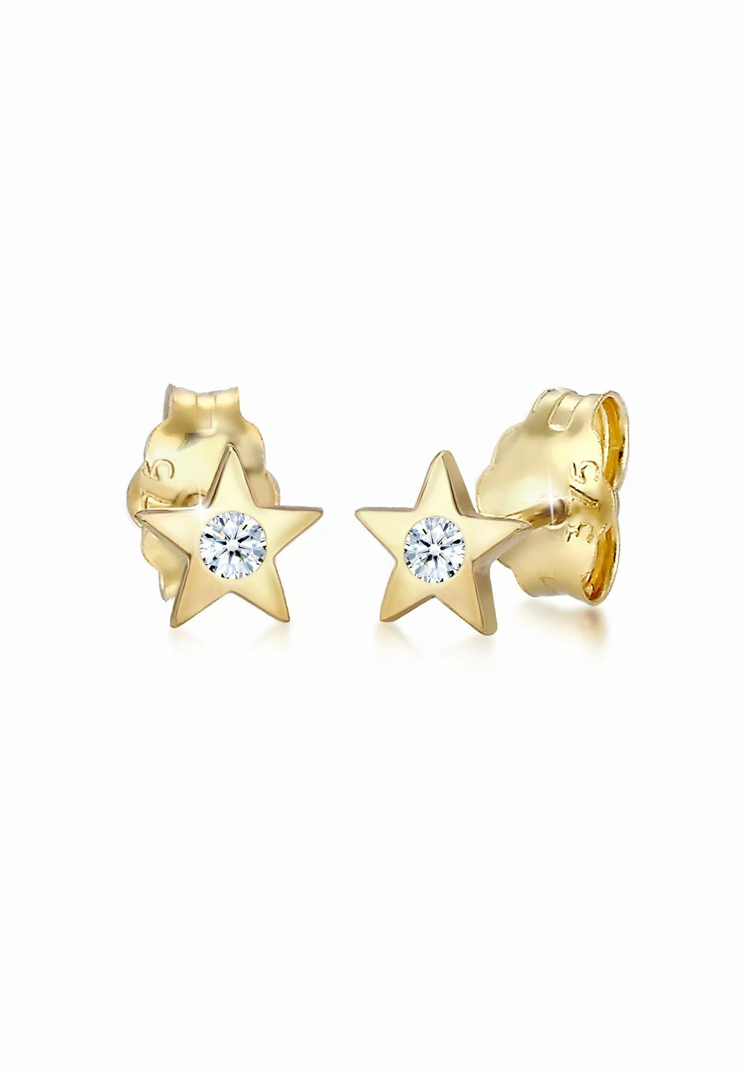 Elli DIAMONDS Paar Ohrstecker Ohrstecker Stern günstig online kaufen