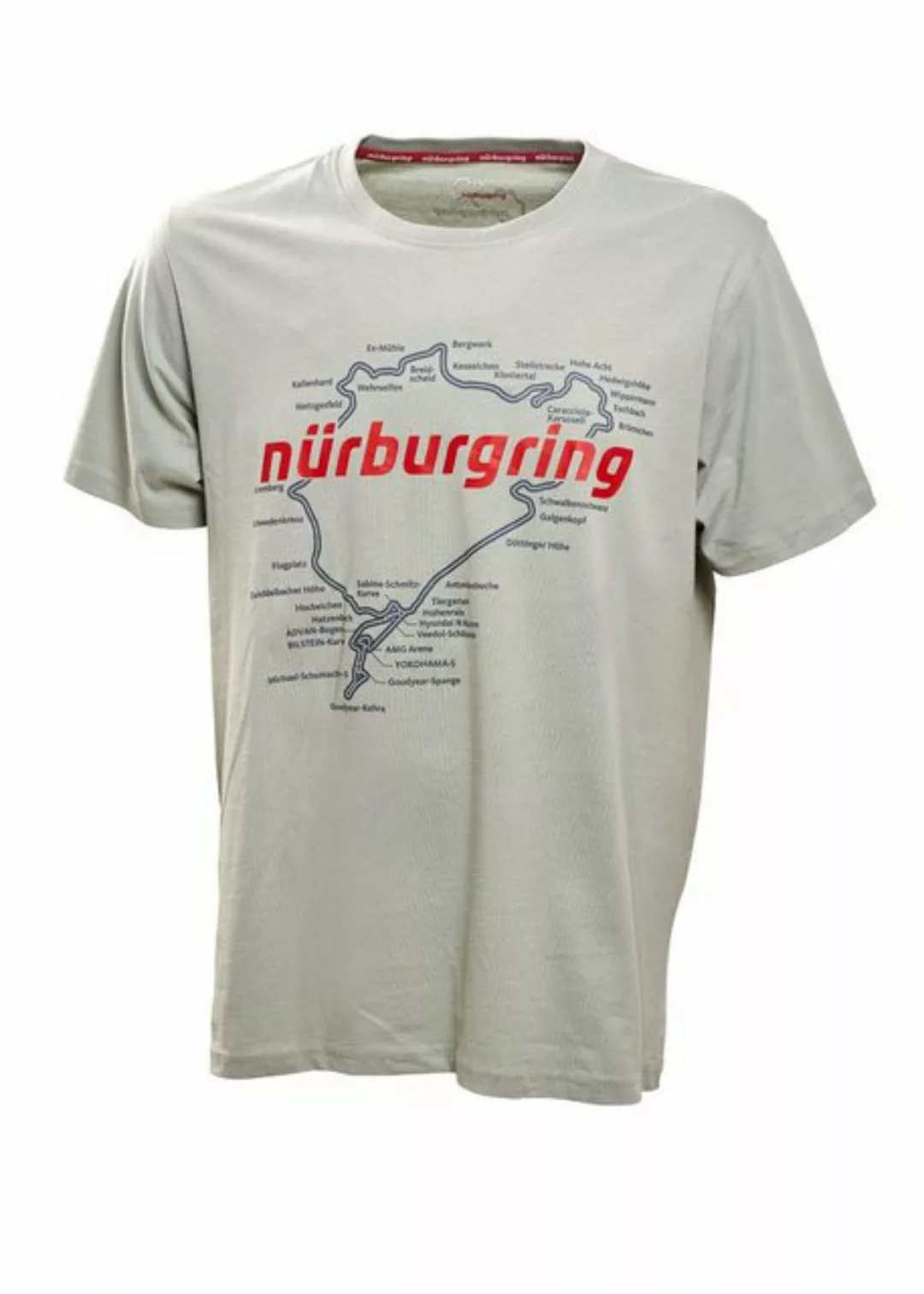 Nürburgring T-Shirt NÜRBURGRING - Herren T-Shirt - Racetrack - 100% Baumwol günstig online kaufen