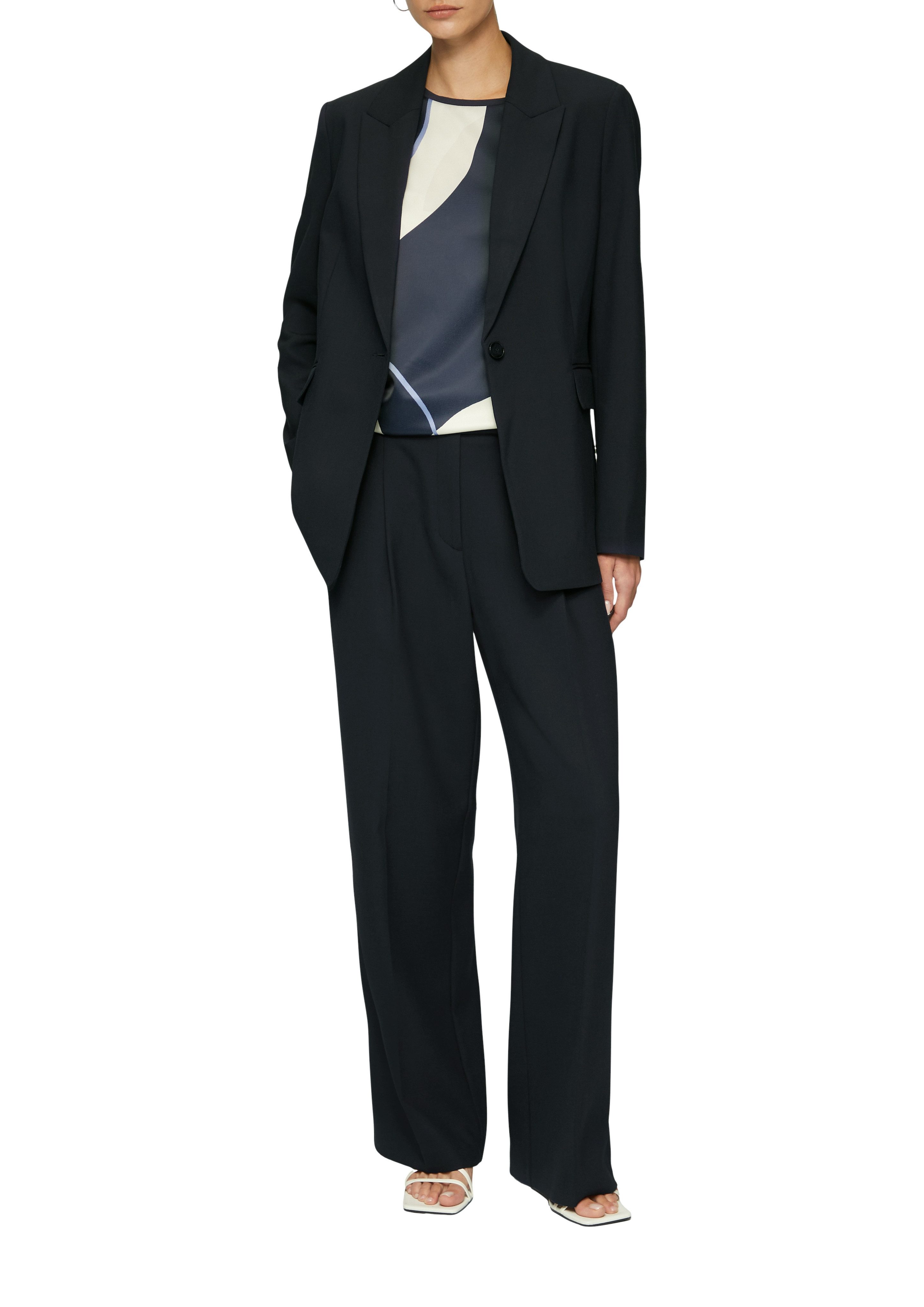 s.Oliver BLACK LABEL Longblazer im eleganten günstig online kaufen