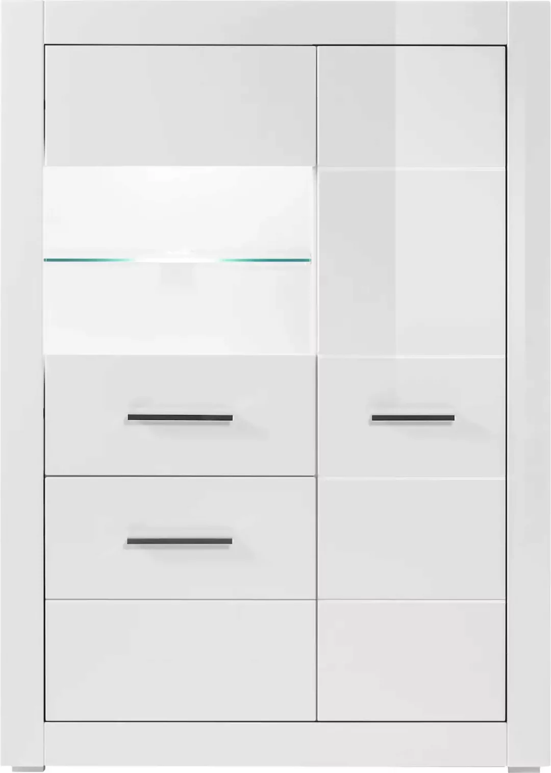 INOSIGN Vitrine "BIANCO", Höhe 142 cm günstig online kaufen