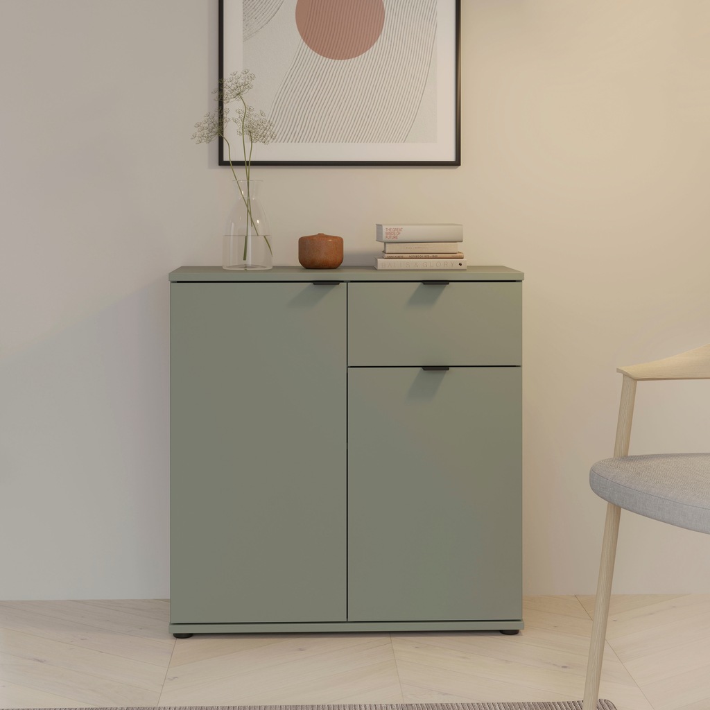 FORTE Kommode "Ganymede", Kommode, Stauraum, Schublade; Metallgriffe, 4 Dek günstig online kaufen