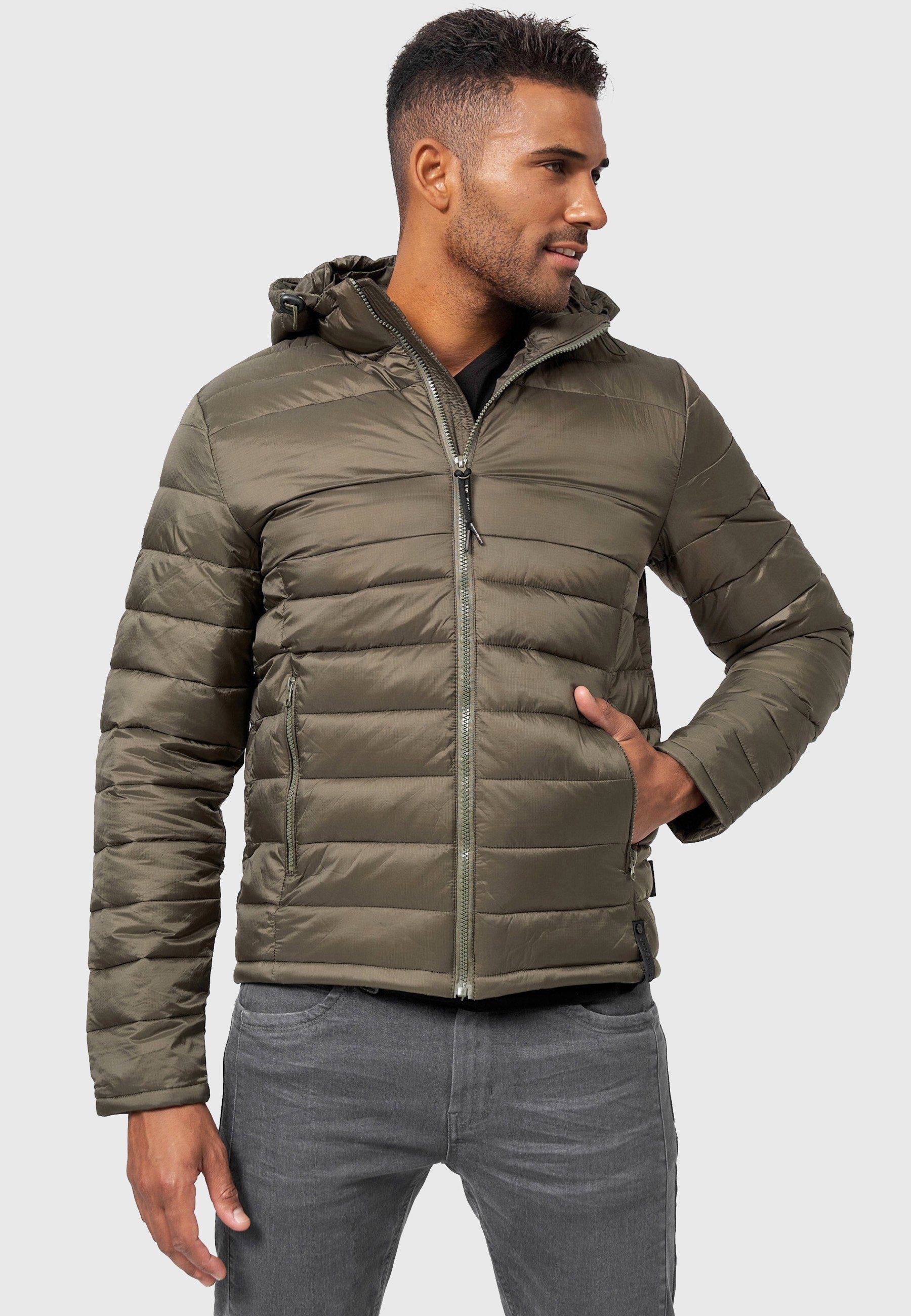 Indicode Sommerjacke Hampshire mit elastischen Bündchen günstig online kaufen
