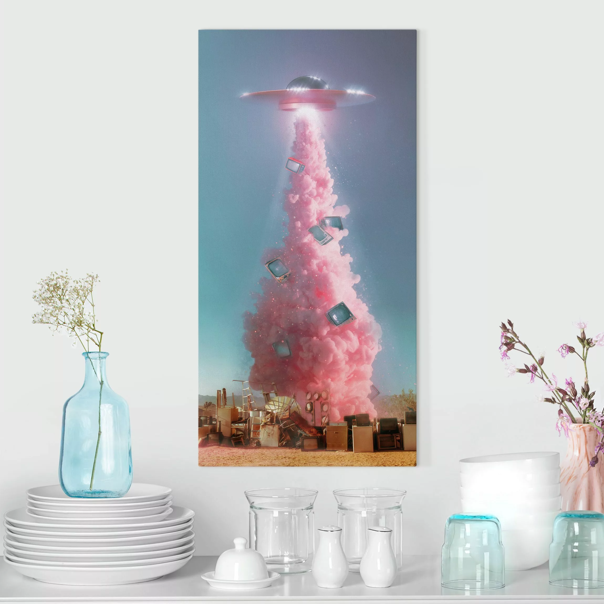 Leinwandbild Multimedia Ufo günstig online kaufen