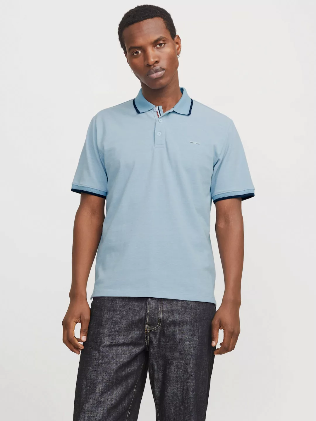 Jack & Jones Poloshirt "JPRBLUALVES SS POLO SN" günstig online kaufen