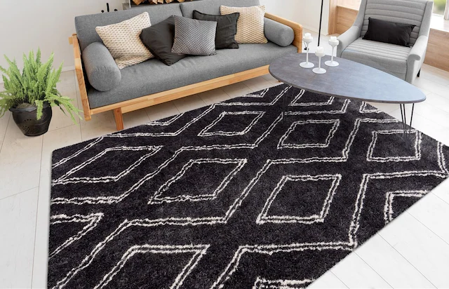 me gusta Teppich »Orlando 225«, rechteckig, 27 mm Höhe, Weicher Hochflortep günstig online kaufen