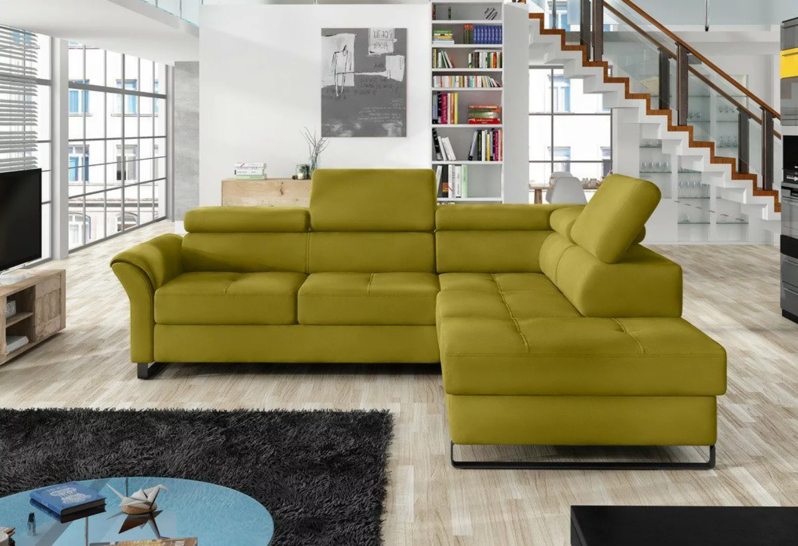 99rooms Ecksofa Aventine, L-Form, Eckcouch, Design günstig online kaufen