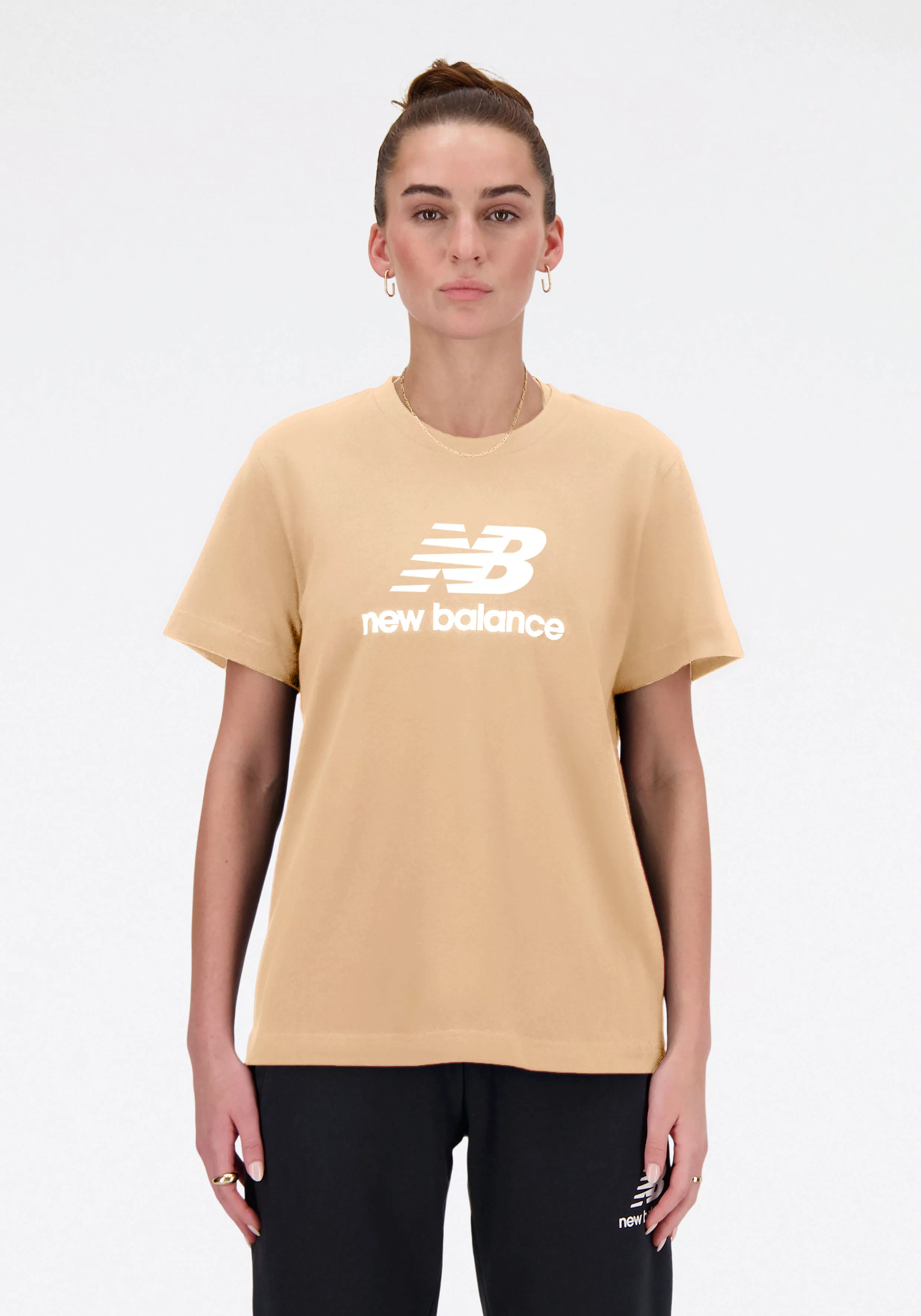 New Balance T-Shirt "SPORT ESSENTIALS JERSEY LOGO T-SHIRT" günstig online kaufen