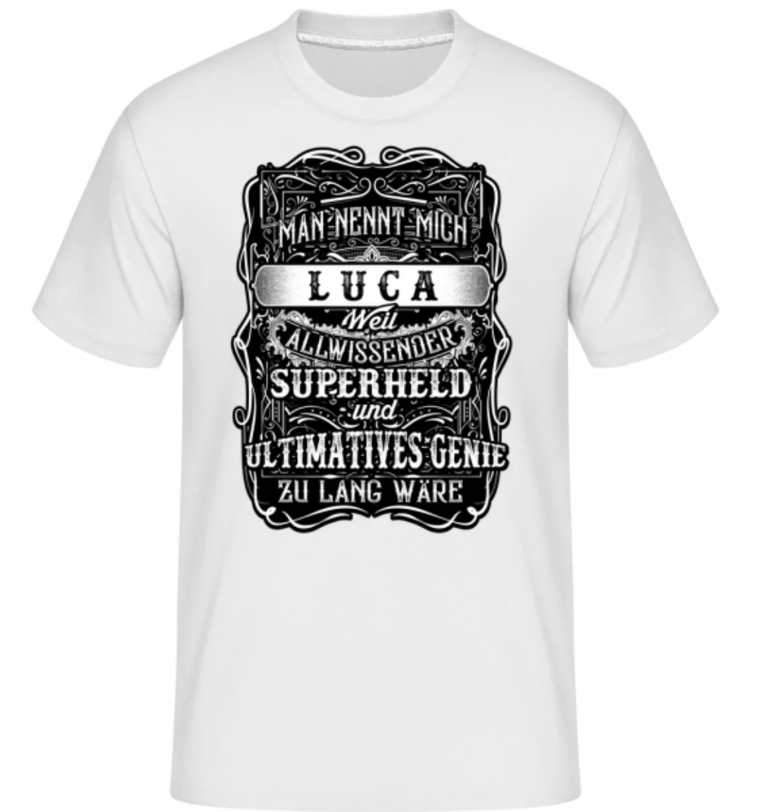 Man Nennt Mich Luca · Shirtinator Männer T-Shirt günstig online kaufen