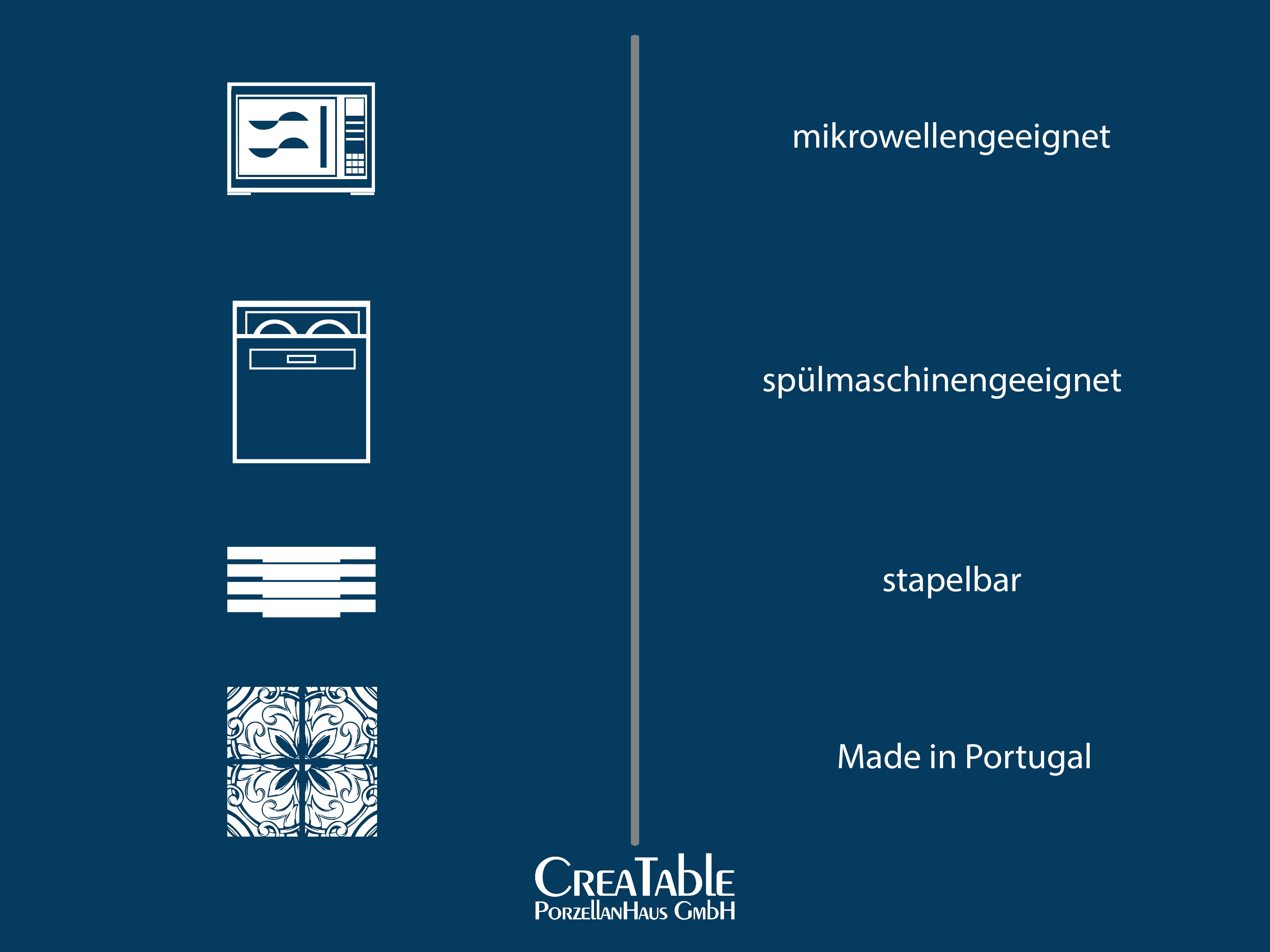 CreaTable Servierplatte »Uno, Servier-Platte oval«, (1 tlg.), Seidenmatte S günstig online kaufen