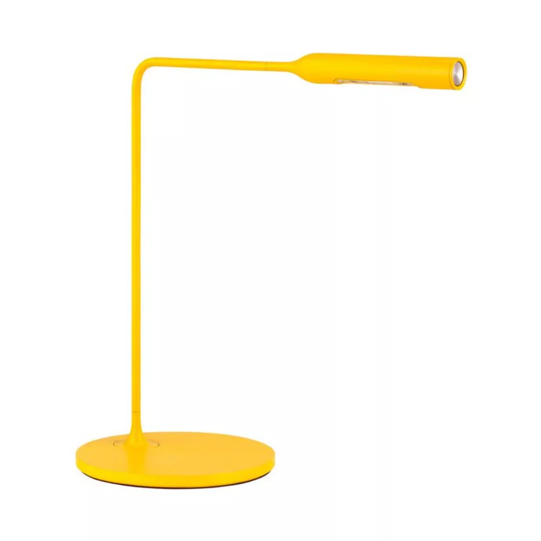 Lumina - Flo Desk LED Schreibtischleuchte - gelb/matt/BxH 39x43cm/3000K/475 günstig online kaufen