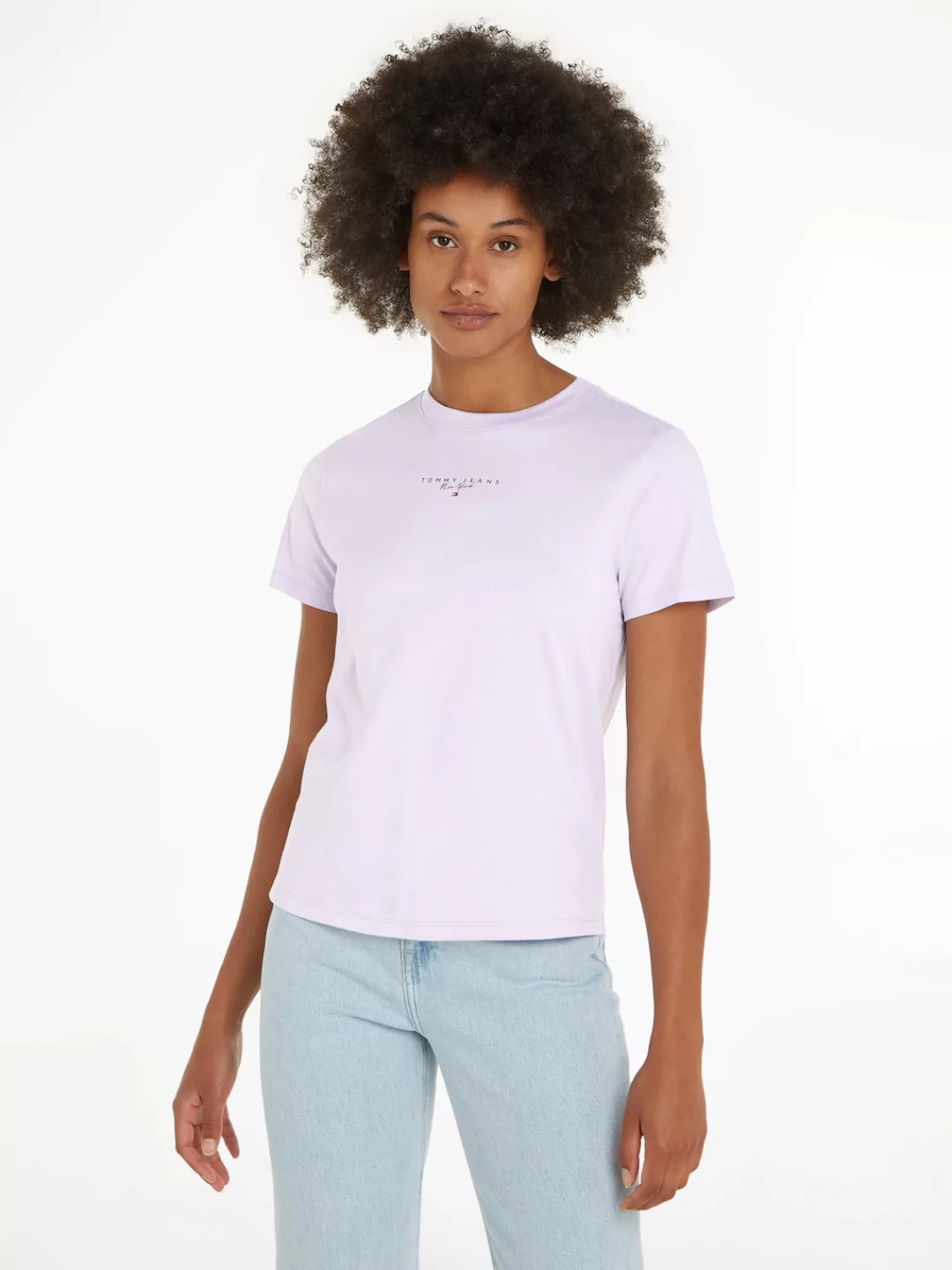 Tommy Jeans Curve T-Shirt TJW REG ESSENTIAL LOGO + TEE EXT Große Größen günstig online kaufen