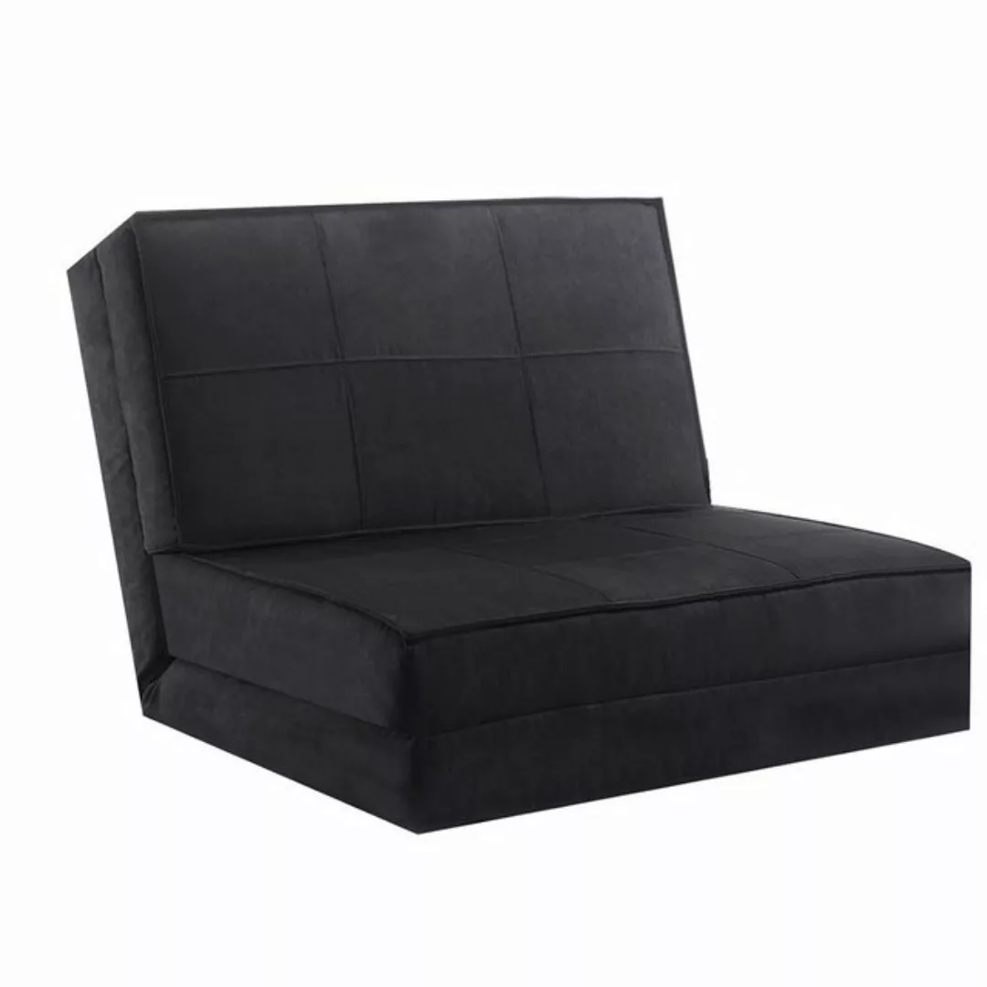 KOMFOTTEU Sofa Bodensofa Klappsofa, mit 5 Winkelstufen,mit Schlaffunktion günstig online kaufen