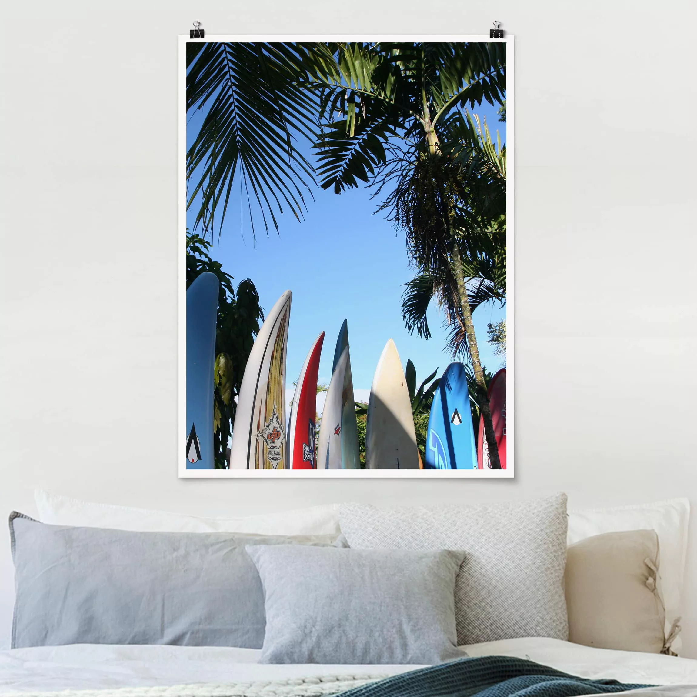 Poster Natur & Landschaft - Hochformat Surfers Paradise günstig online kaufen