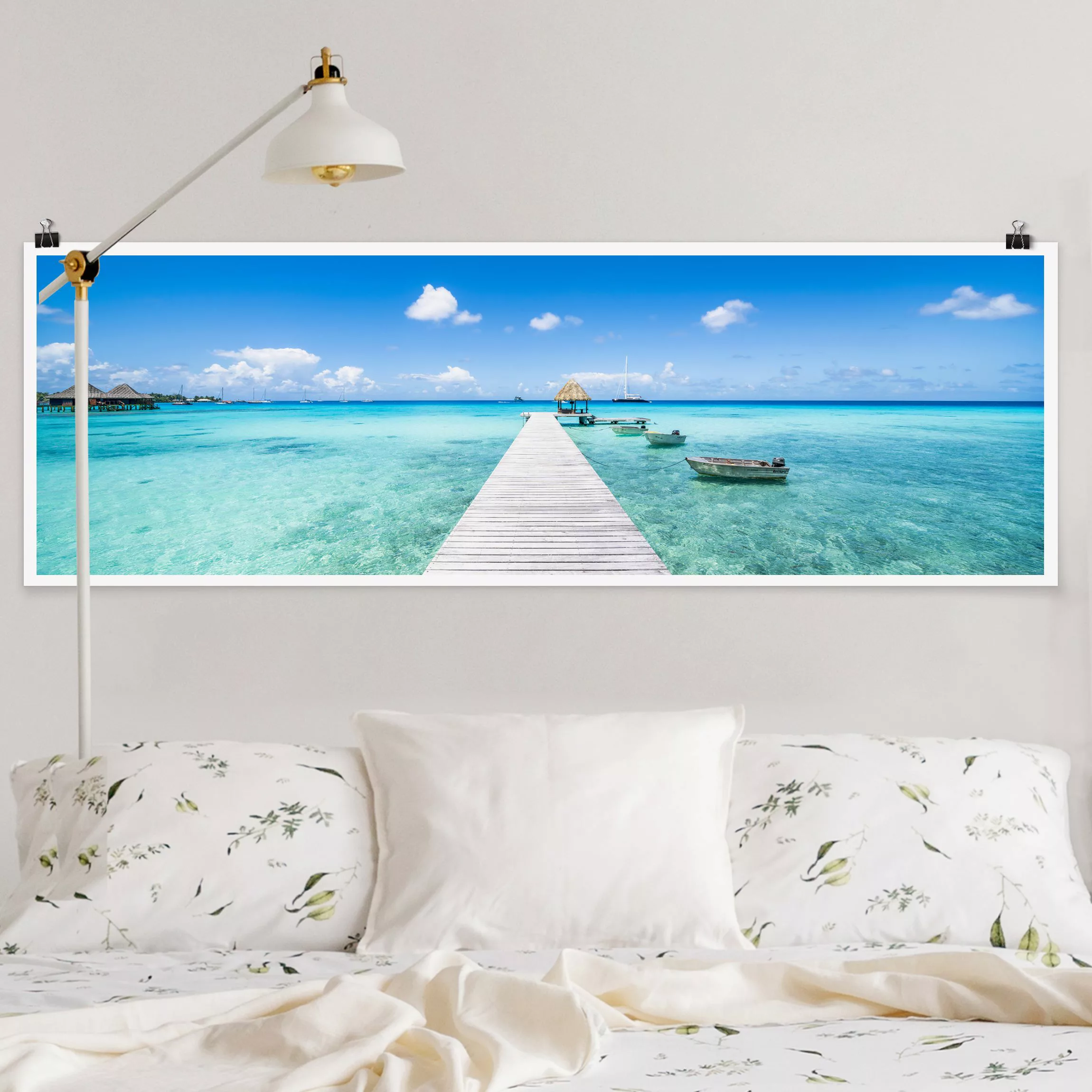 Poster Urlaub in den Tropen günstig online kaufen