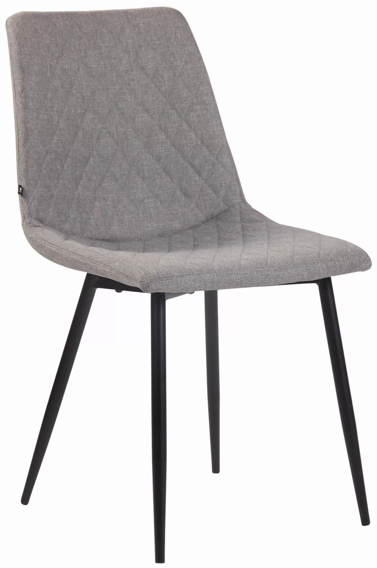 Stuhl Telde Stoff Grau günstig online kaufen