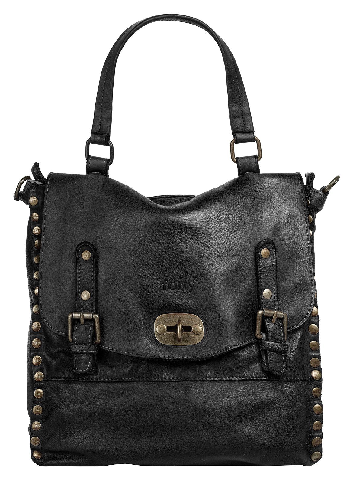 forty° Cityrucksack, echt Leder, Made in günstig online kaufen