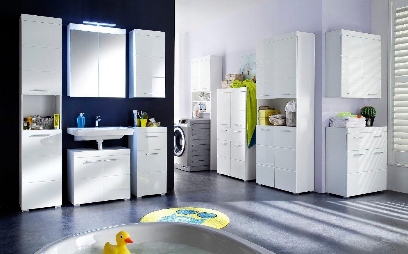 welltime Midischrank Avena Badschrank 4-türig mit günstig online kaufen