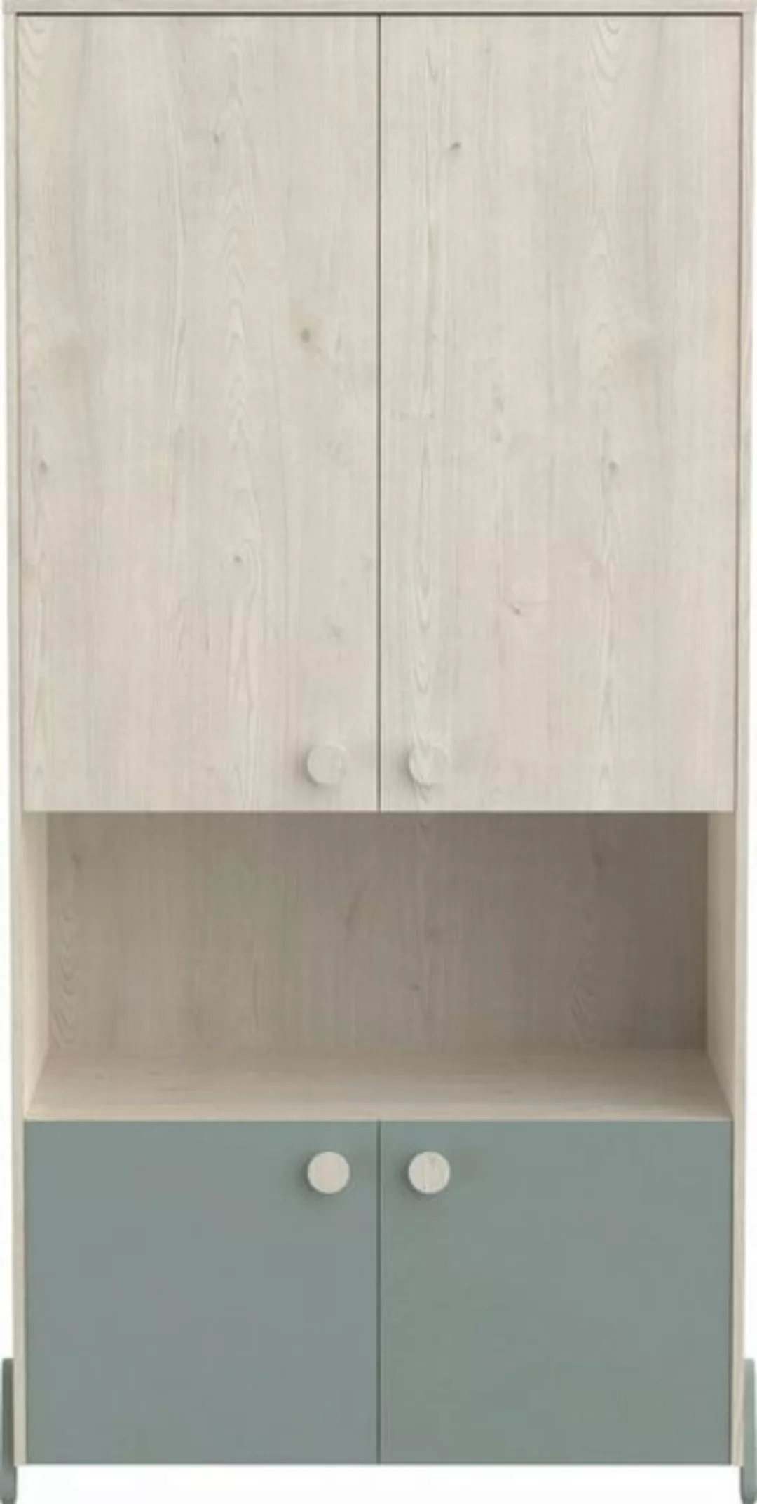 Demeyere GROUP Kleiderschrank Jann,Breite ca. 90cm, Höhe ca. 180cm, 4 Türen günstig online kaufen