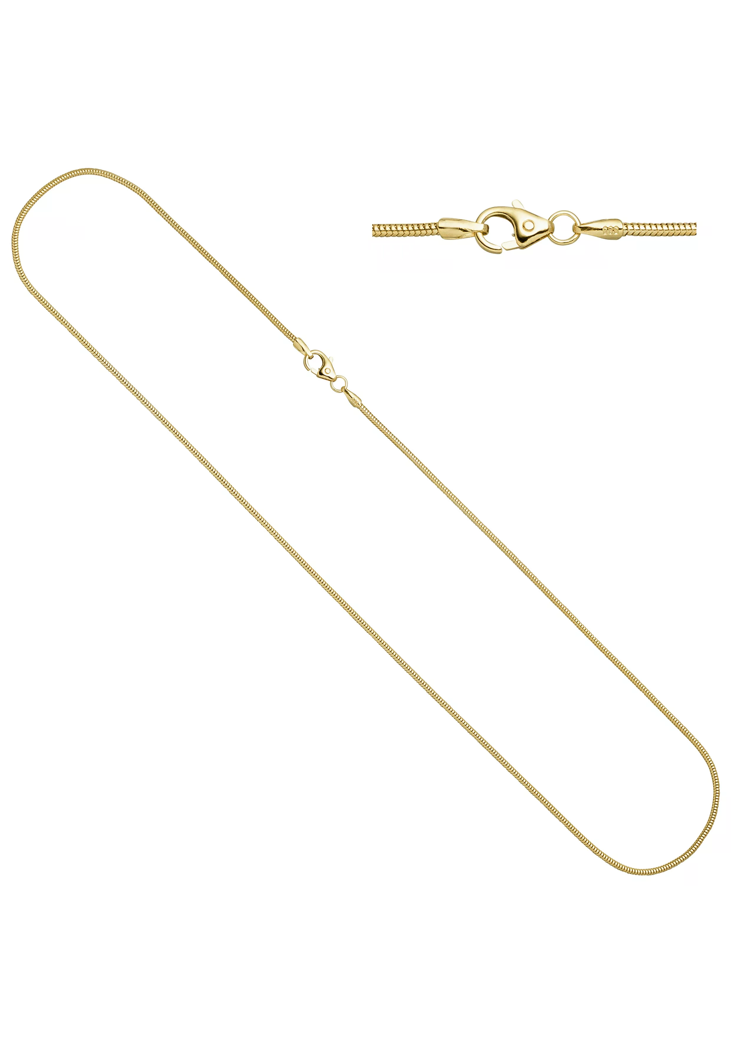 JOBO Goldkette, Schlangenkette 585 Gold 60 cm 1,4 mm günstig online kaufen