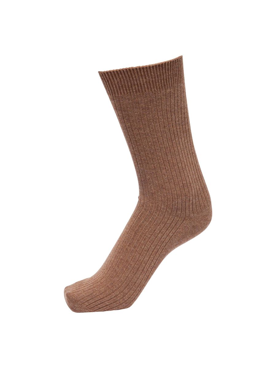 SELECTED Strick- Socken Herren Braun günstig online kaufen
