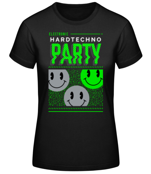 Hardtechno Party · Frauen Basic T-Shirt günstig online kaufen