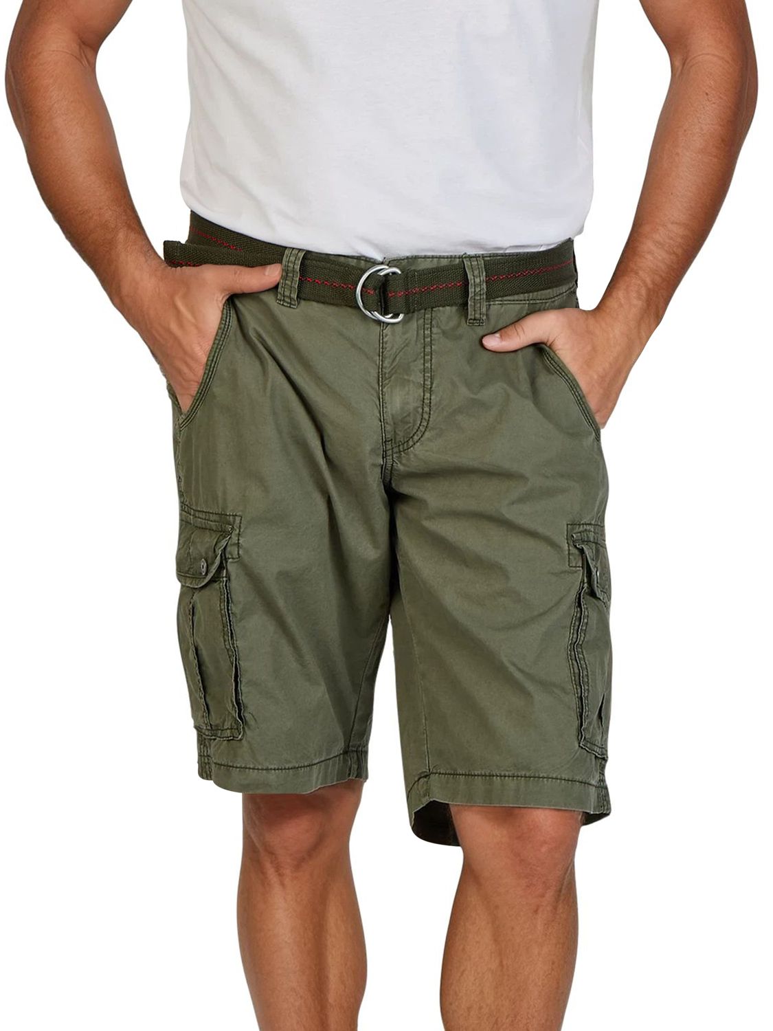 TIMEZONE Cargo Shorts Herren mit Gürtel Regular Fit MaguireTZ günstig online kaufen