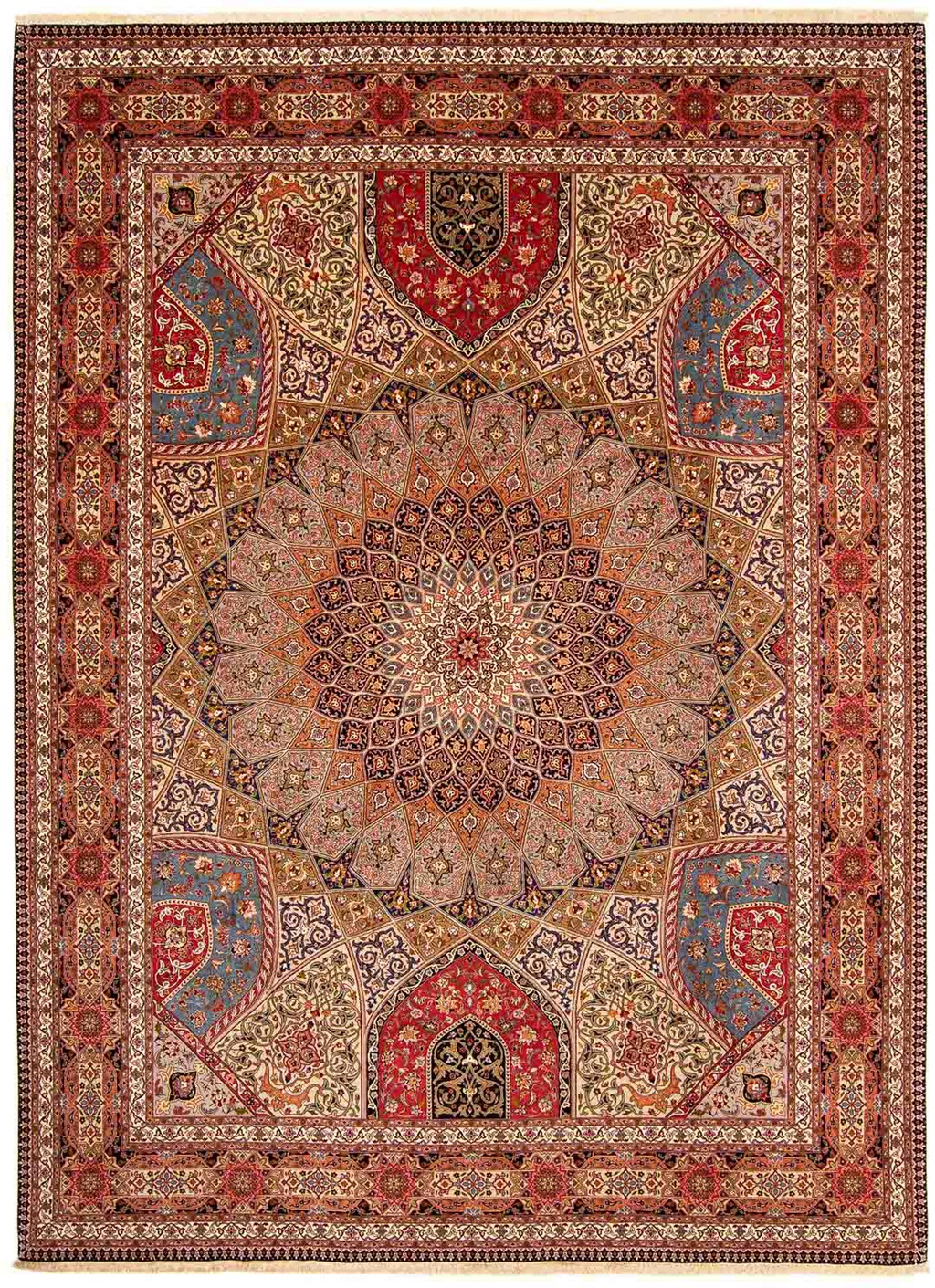morgenland Orientteppich »Perser - Täbriz - Royal - 400 x 298 cm - mehrfarb günstig online kaufen