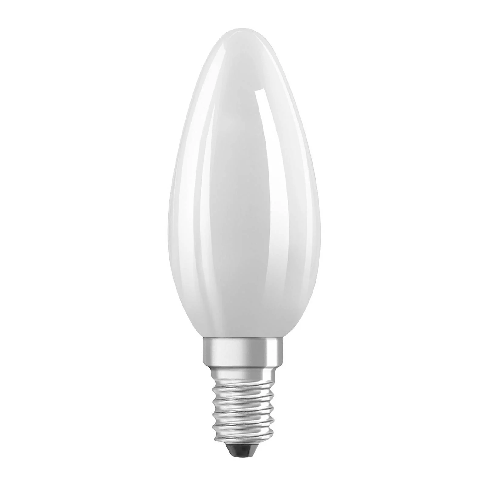 OSRAM LED-Leuchtmittel Kerze matt E14 1,2W 2700K 255lm günstig online kaufen