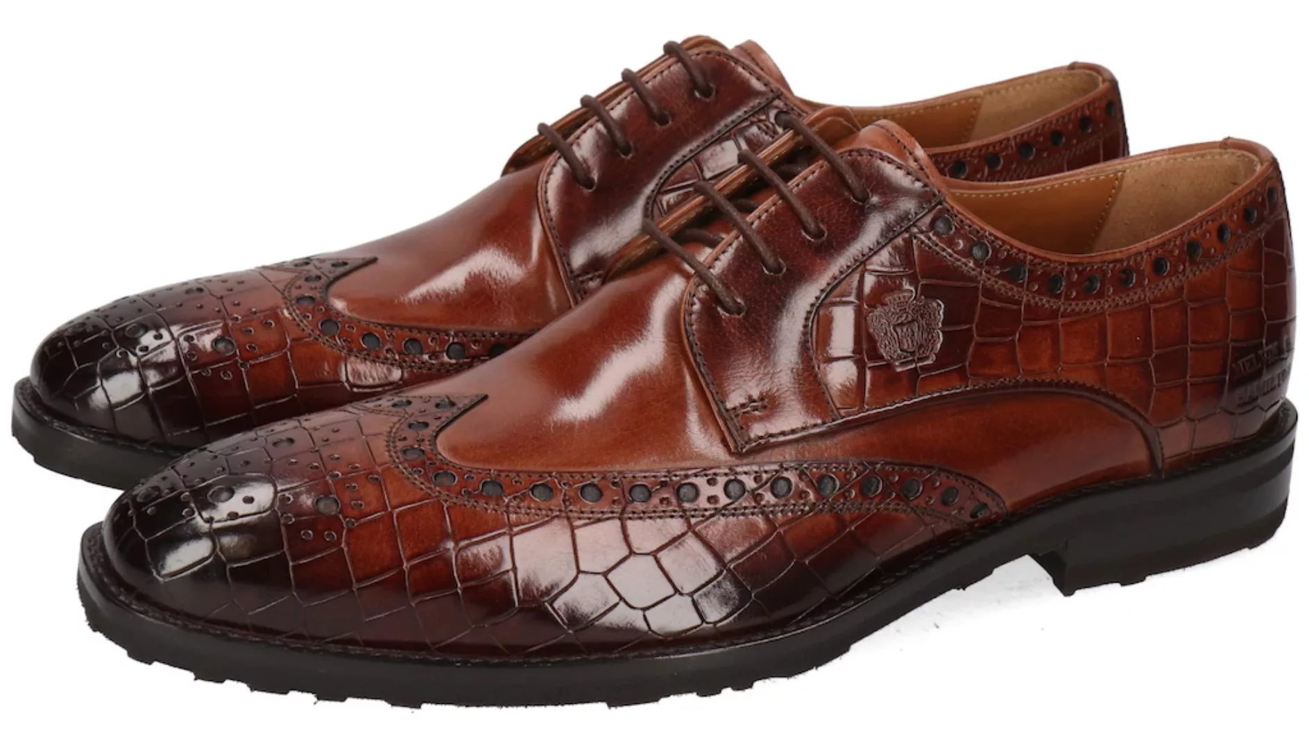 Melvin & Hamilton Budapester "Flynn 4 - vegetabil gegerbtes Leder", Brogue, günstig online kaufen