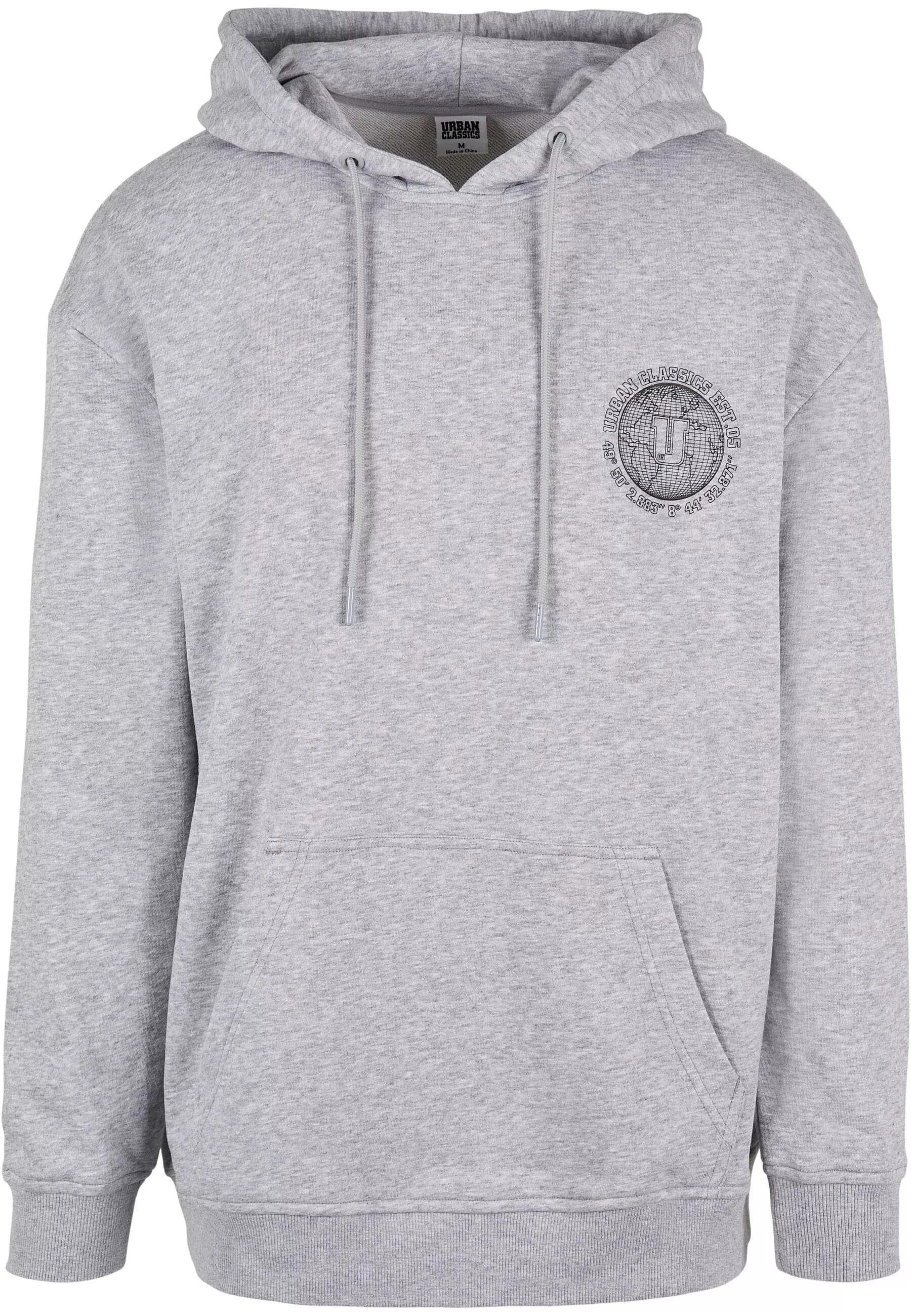 URBAN CLASSICS Sweatshirt "Urban Classics Herren Globetrotter Hoody" günstig online kaufen