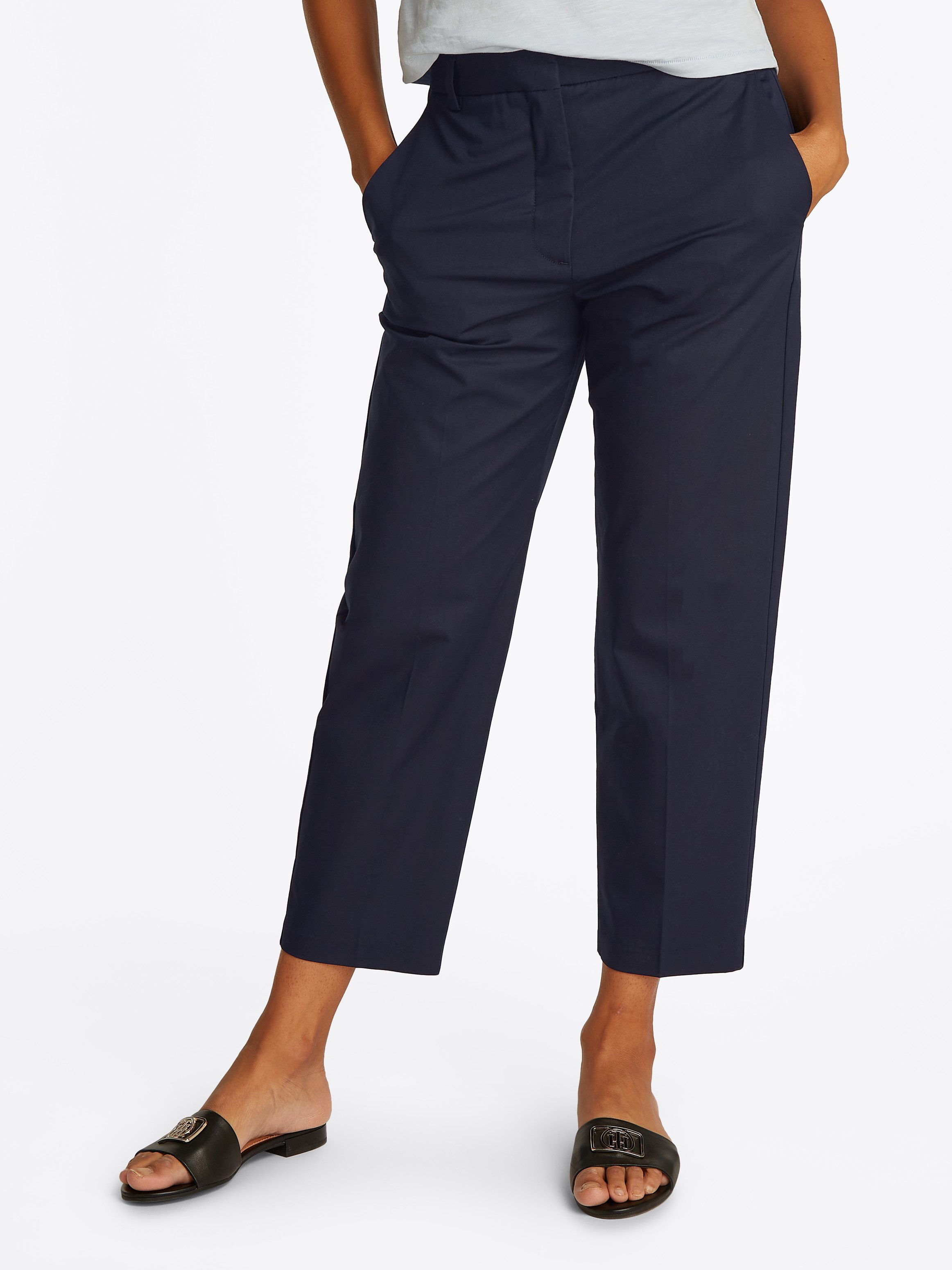 Tommy Hilfiger Chinohose mit Bügelfalten günstig online kaufen