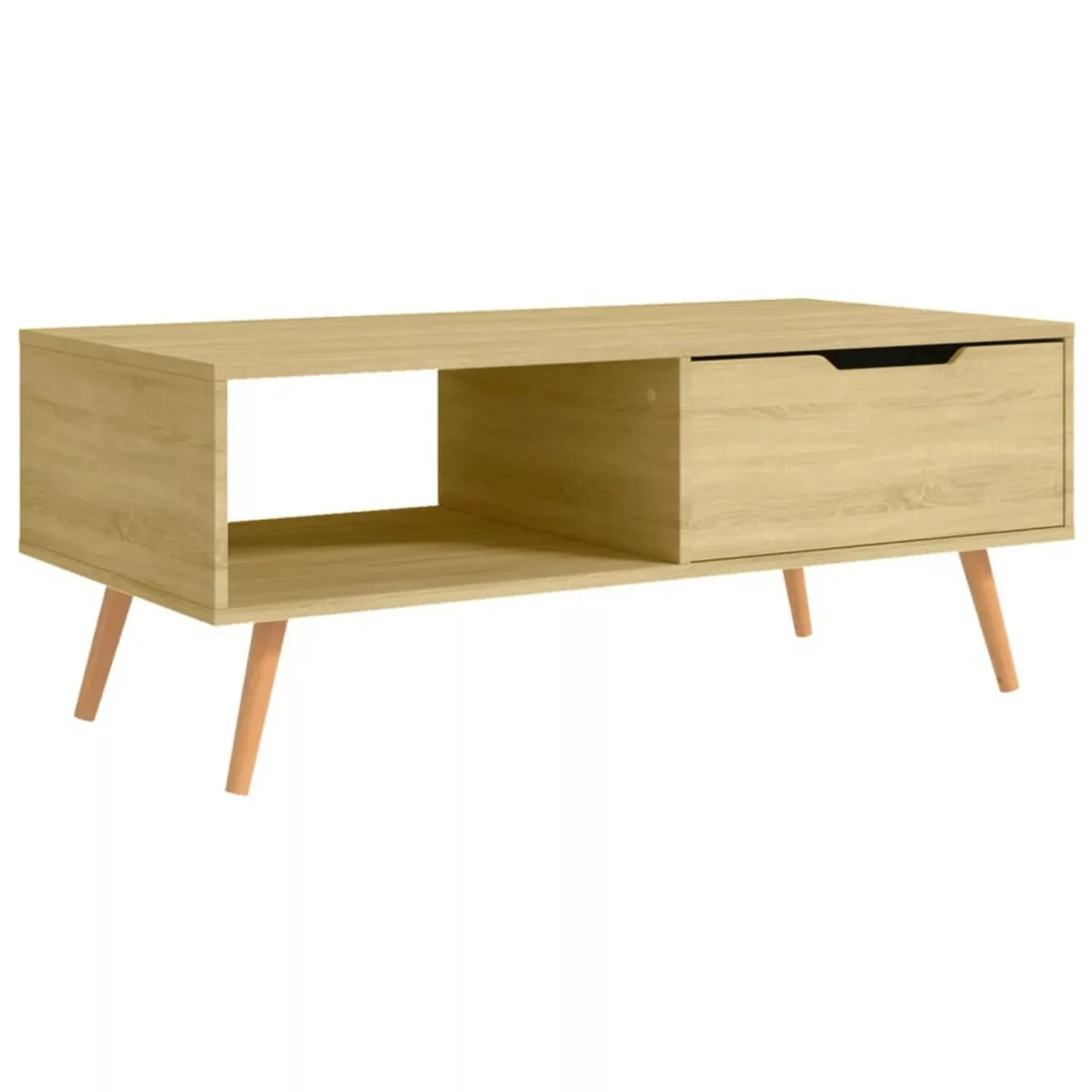 vidaXL Couchtisch Sonoma-Eiche 100x49,5x43 cm Holzwerkstoff günstig online kaufen