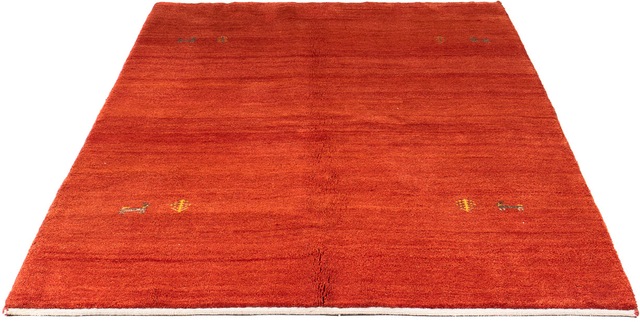 morgenland Wollteppich »Gabbeh - Loribaft Perser - 182 x 130 cm - dunkelrot günstig online kaufen