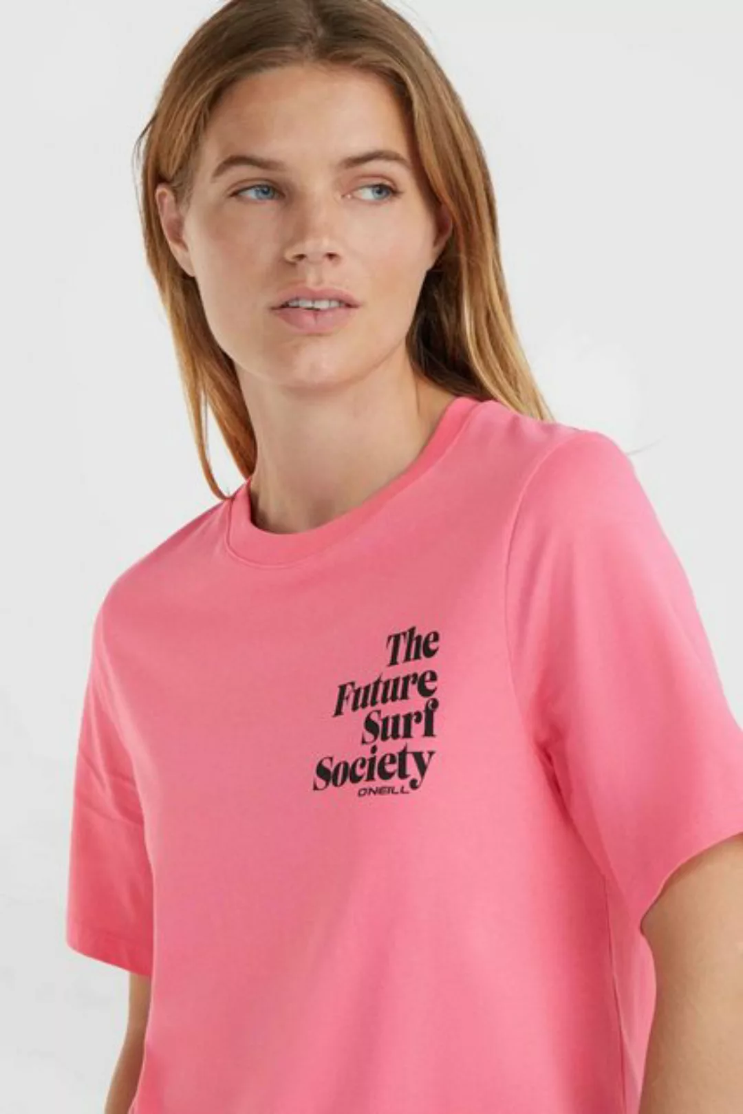 O'Neill T-Shirt O´NEILL T-Shirt Futur Surf Society Pink M günstig online kaufen