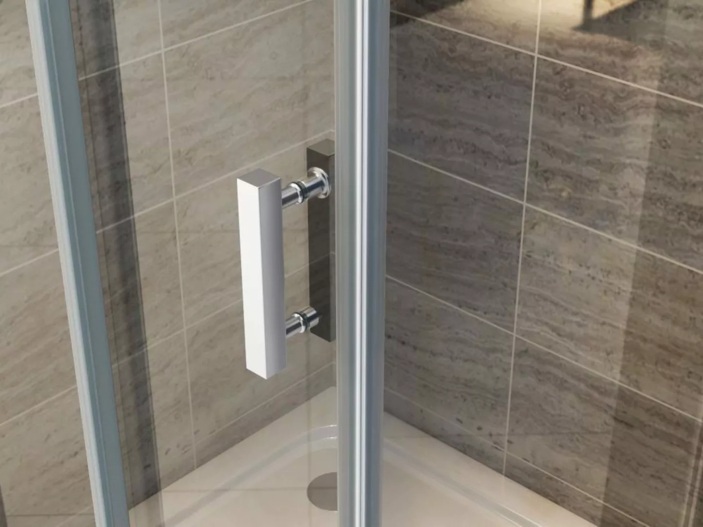 Aloni Eckdusche CR01-9090, BxT: 90x90 cm, günstig online kaufen