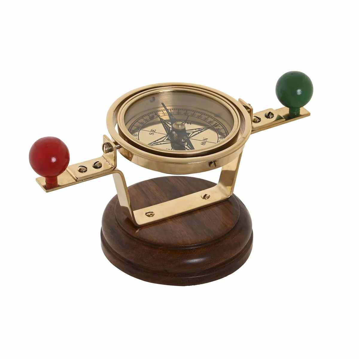 Deko-figur Dkd Home Decor Kompass 17 X 8 X 9 Cm Gold Vintage günstig online kaufen