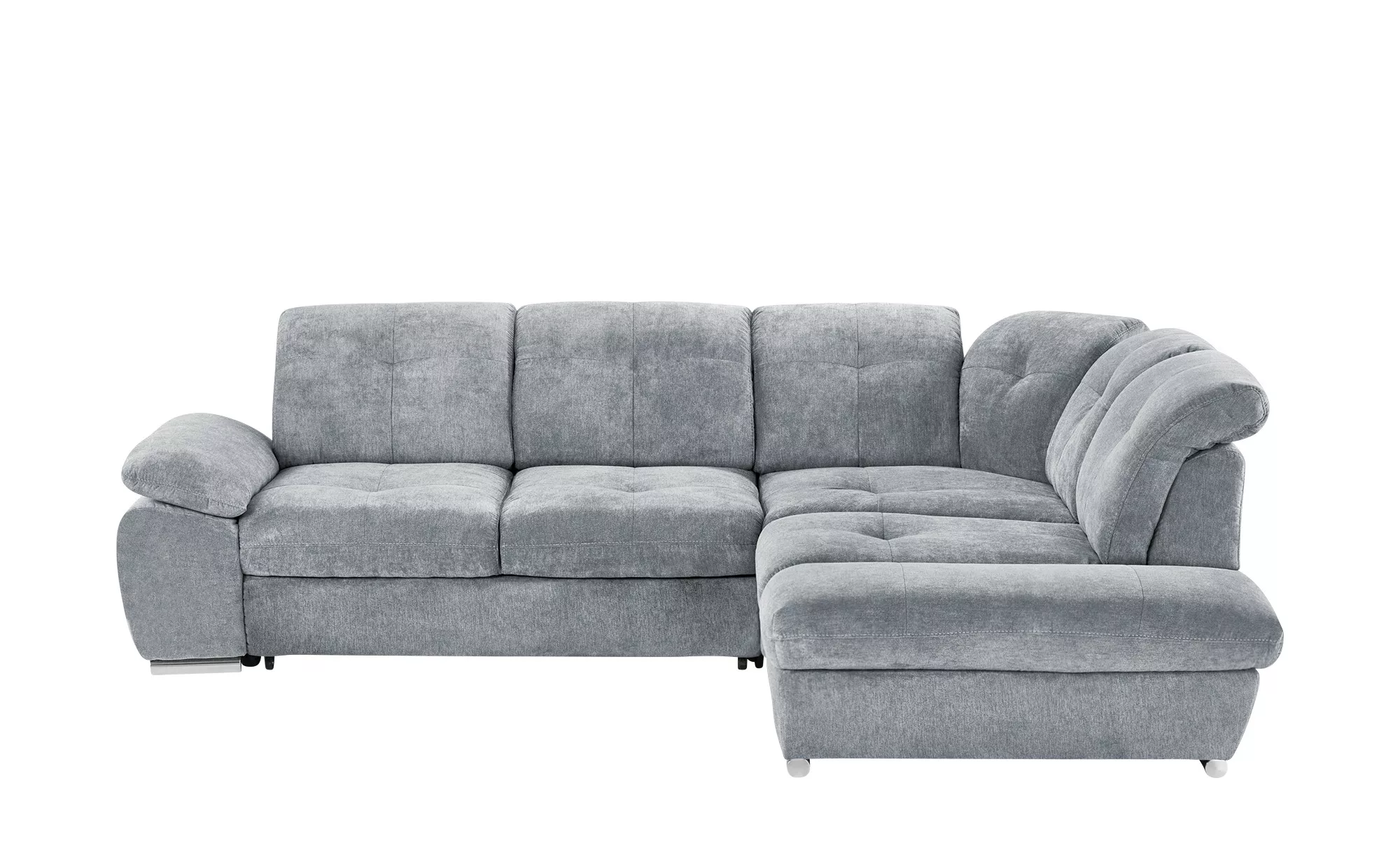 Ecksofa - grau - 103 cm - Polstermöbel > Sofas > Ecksofas - Möbel Kraft günstig online kaufen