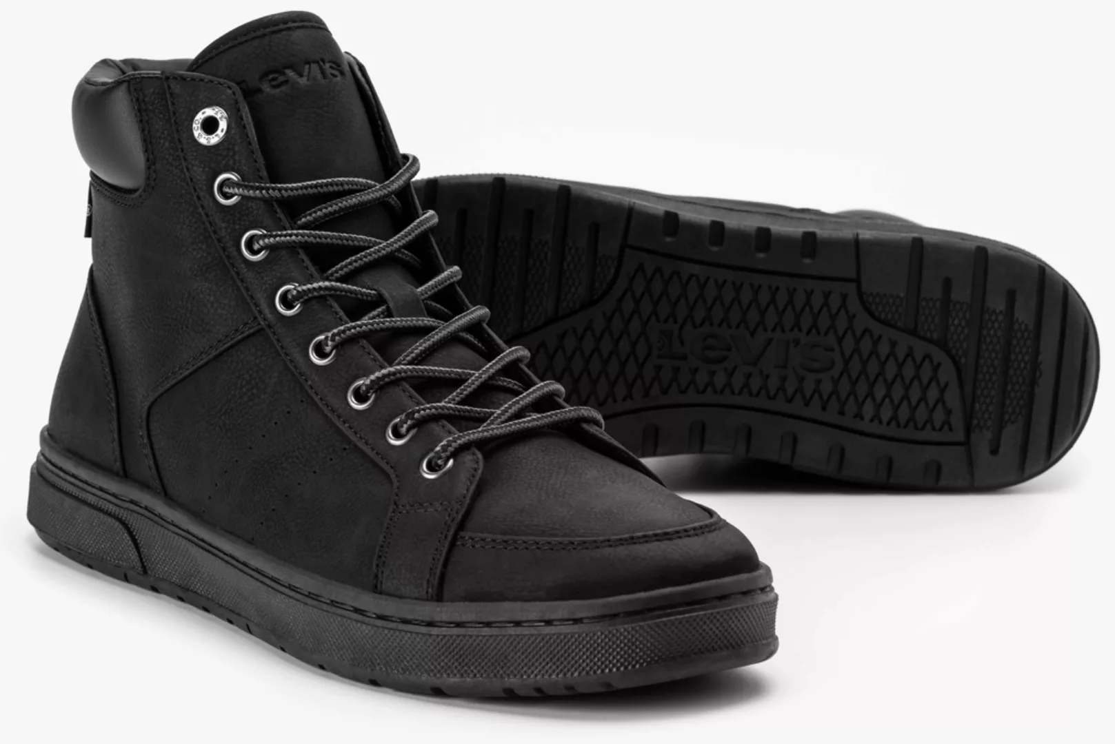 Levis Sneaker "PIPER MID", Schnürboots, Freizeitschuh, Schnürer mit Logoprä günstig online kaufen