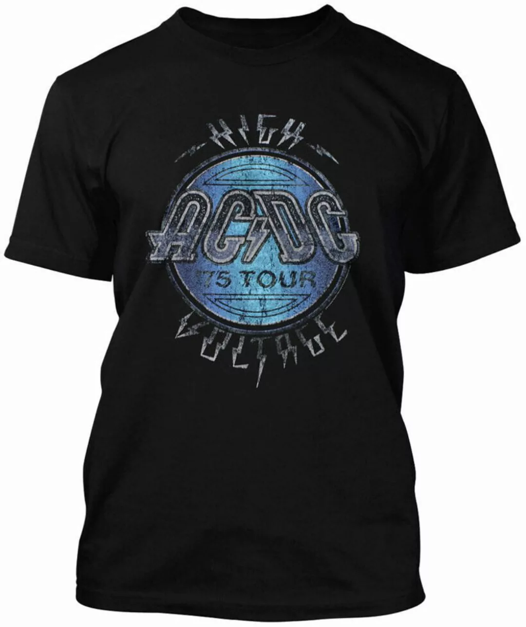 AC/DC Print-Shirt AC/DC High Voltage Tour günstig online kaufen