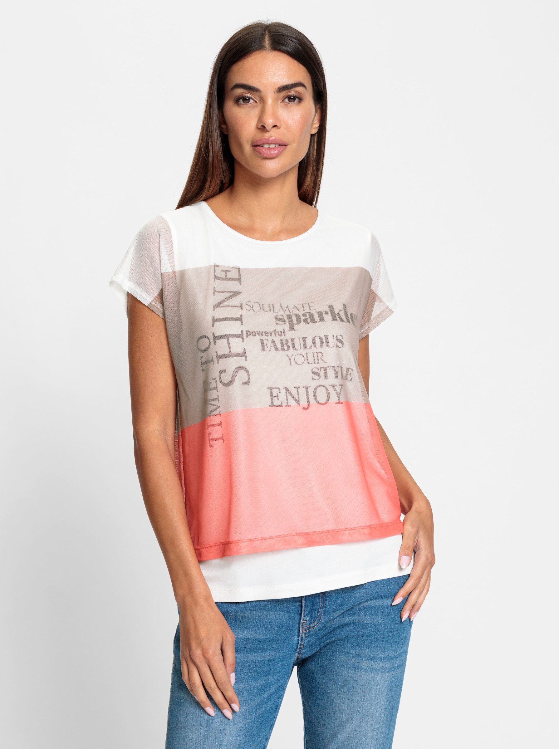 heine Kurzarmshirt "Shirt", (1 tlg.) günstig online kaufen