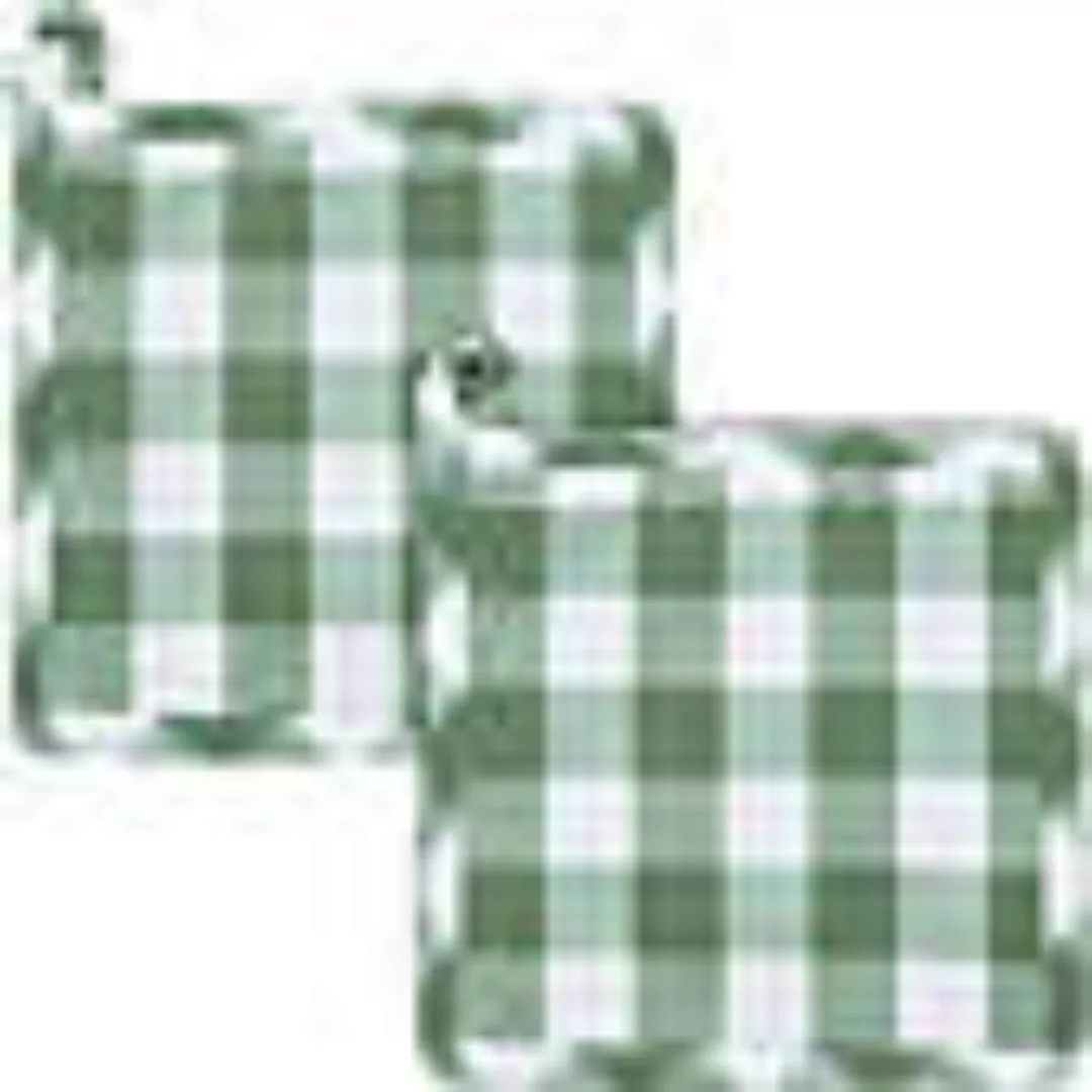 REDBEST Topflappen  2er-Pack Baumwolle Nashville grün günstig online kaufen