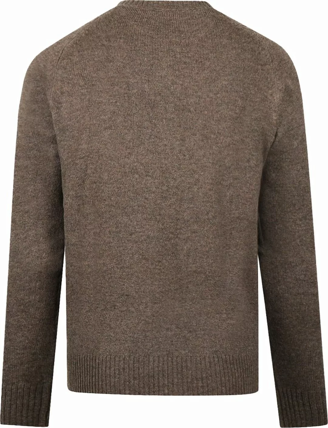 McGregor Pullover Lammwolle Melange Taupe - Größe S günstig online kaufen