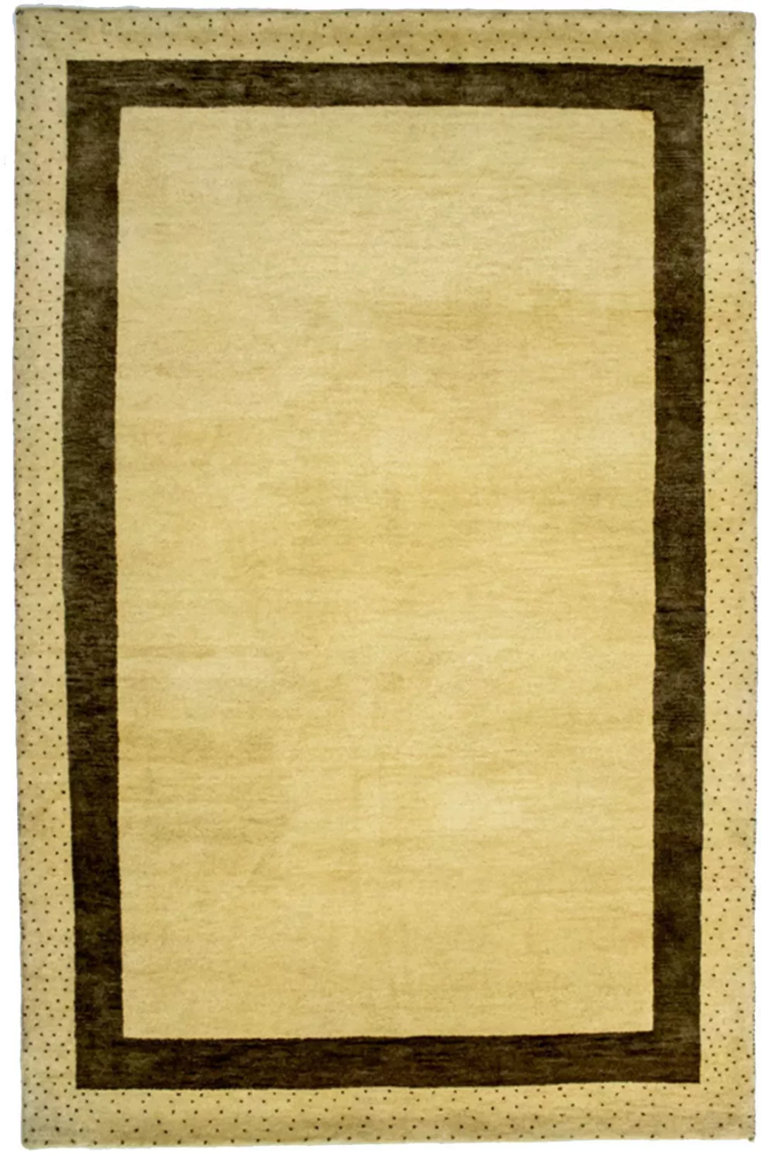 morgenland Wollteppich »Loribaft Teppich handgeknüpft beige«, rechteckig, h günstig online kaufen