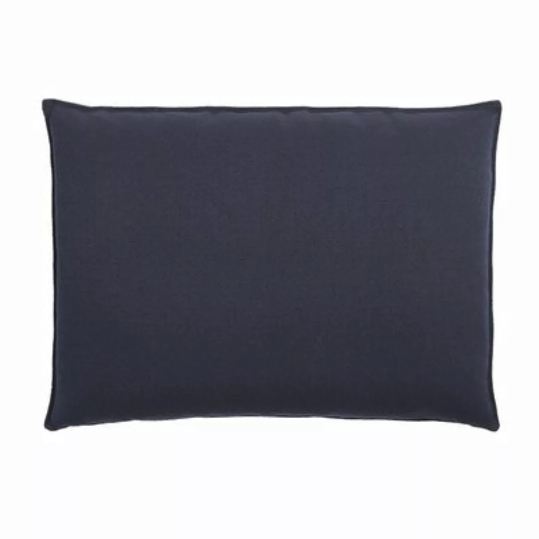 Rückenkissen  textil blau / Für Sofa In Situ - 65 x 45 - Muuto - Blau günstig online kaufen