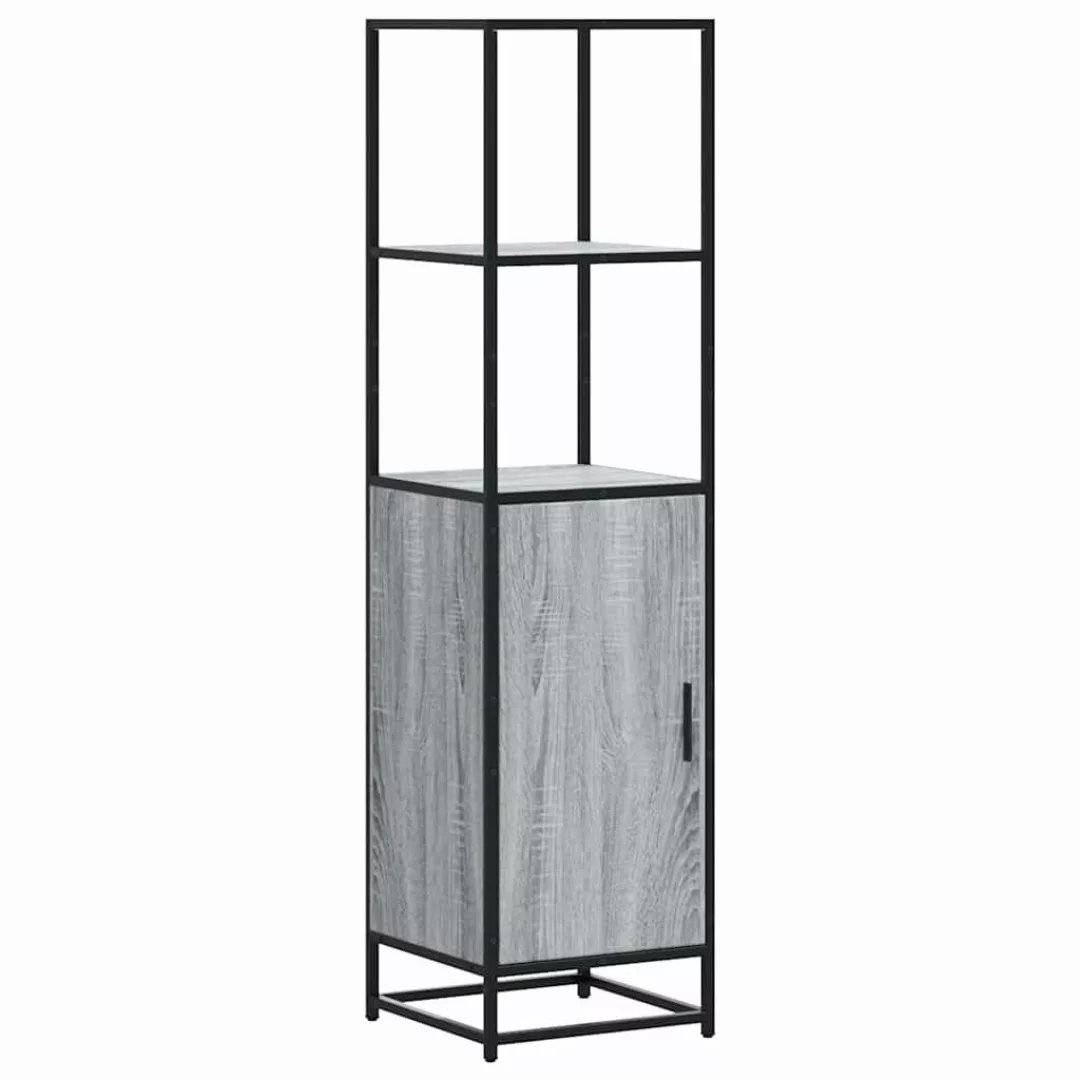 vidaXL Highboard Highboard Grau Sonoma 35,5x35x139 günstig online kaufen