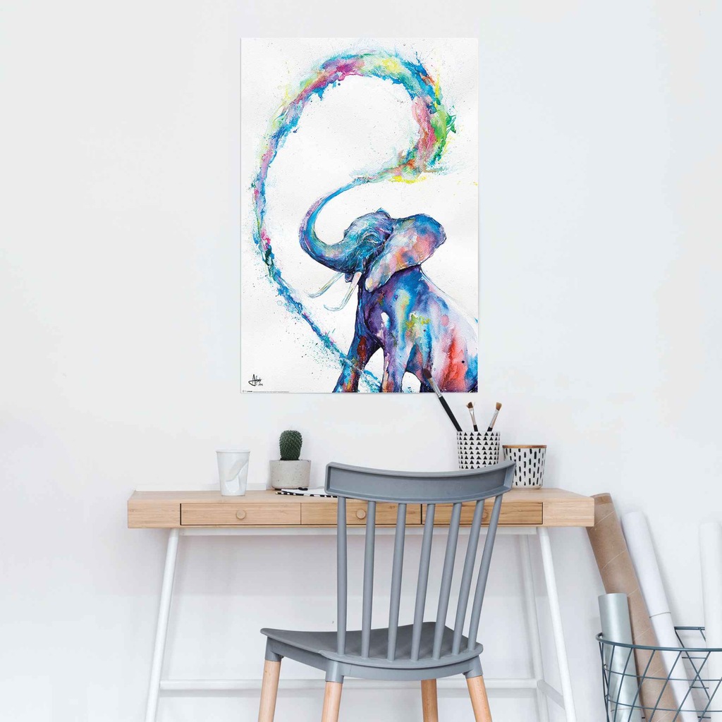 Reinders Poster "Elefant Art", (1 St.) günstig online kaufen